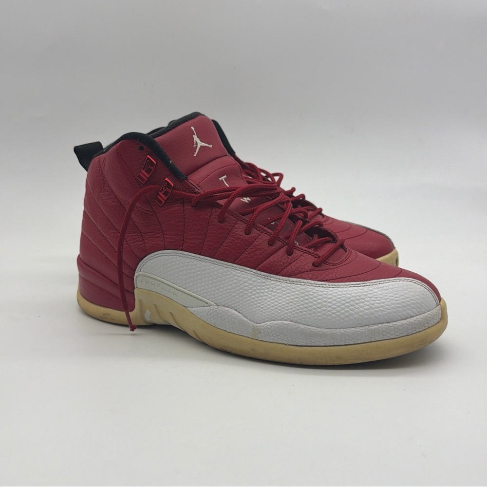 Nike Air Jordan 12 Retro Gym White Red Size 11.5 130690-600 B-2